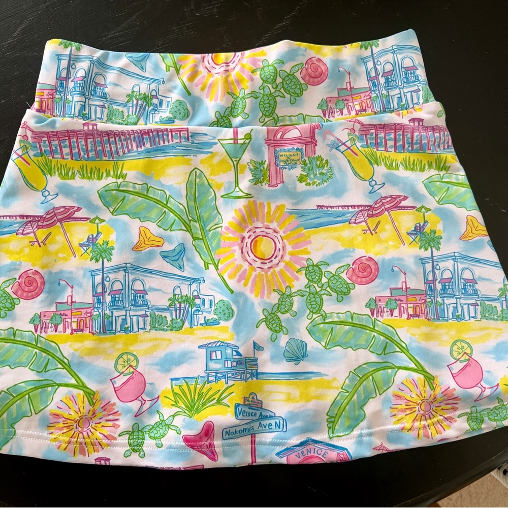 Kaeli Smith Tropical Design Skort